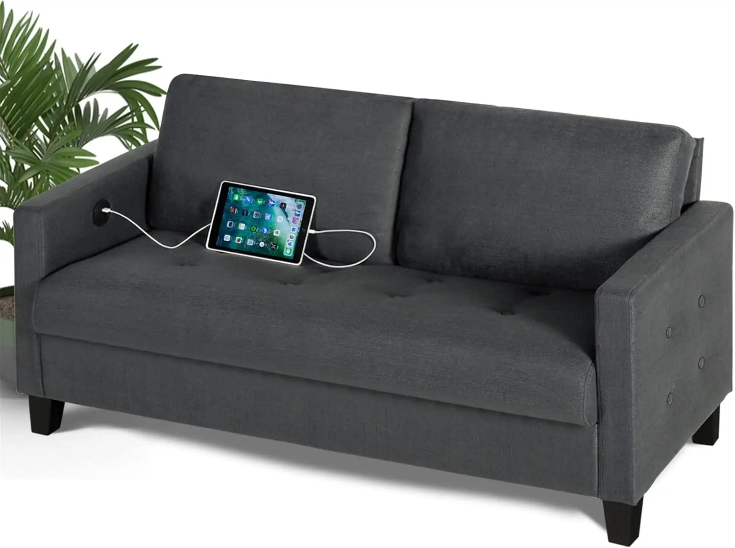 Dark Grey(Loveseat)